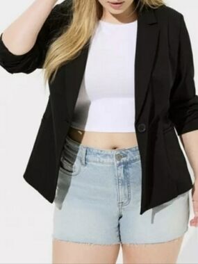 NEW....Studio By Torrid  Black Women's Blazer..size:1